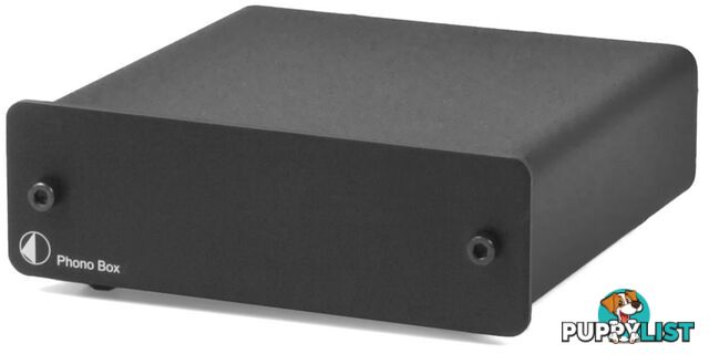 Project Phono Box Phono Preamplifier Black