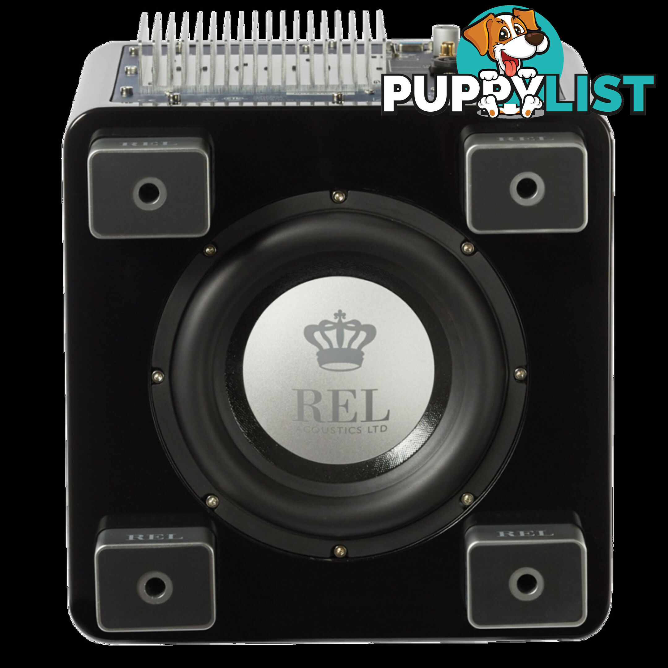 REL T/5x Subwoofer (High Gloss Black)