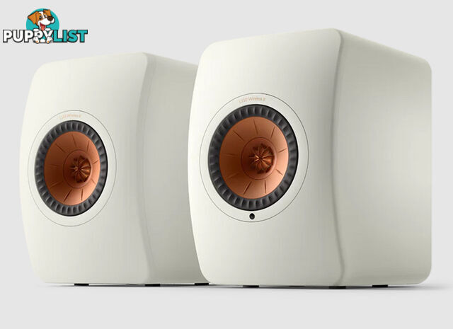 KEF LS50 Wireless II Speakers in Mineral White (pair)