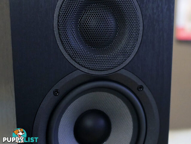 Elac Debut 2.0 B5.2 Bookshelf Speakers Black Ash (Pair)