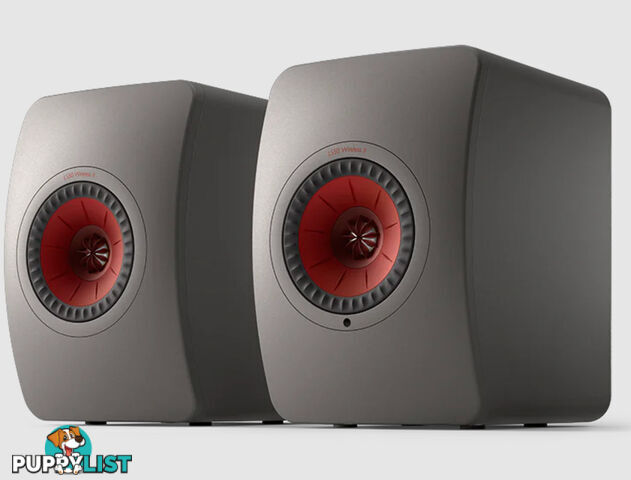 LS50 Wireless II Speakers in Titanium Gray (pair)