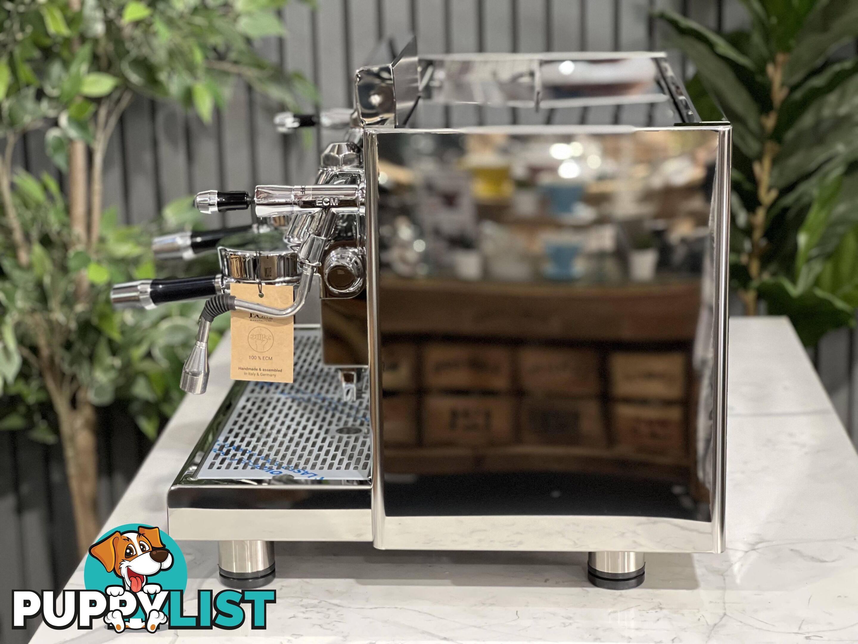 NEW ECM ELEKTRONIKA PROFI DUE 2 GRP ESPRESSO COFFEE MACHINE