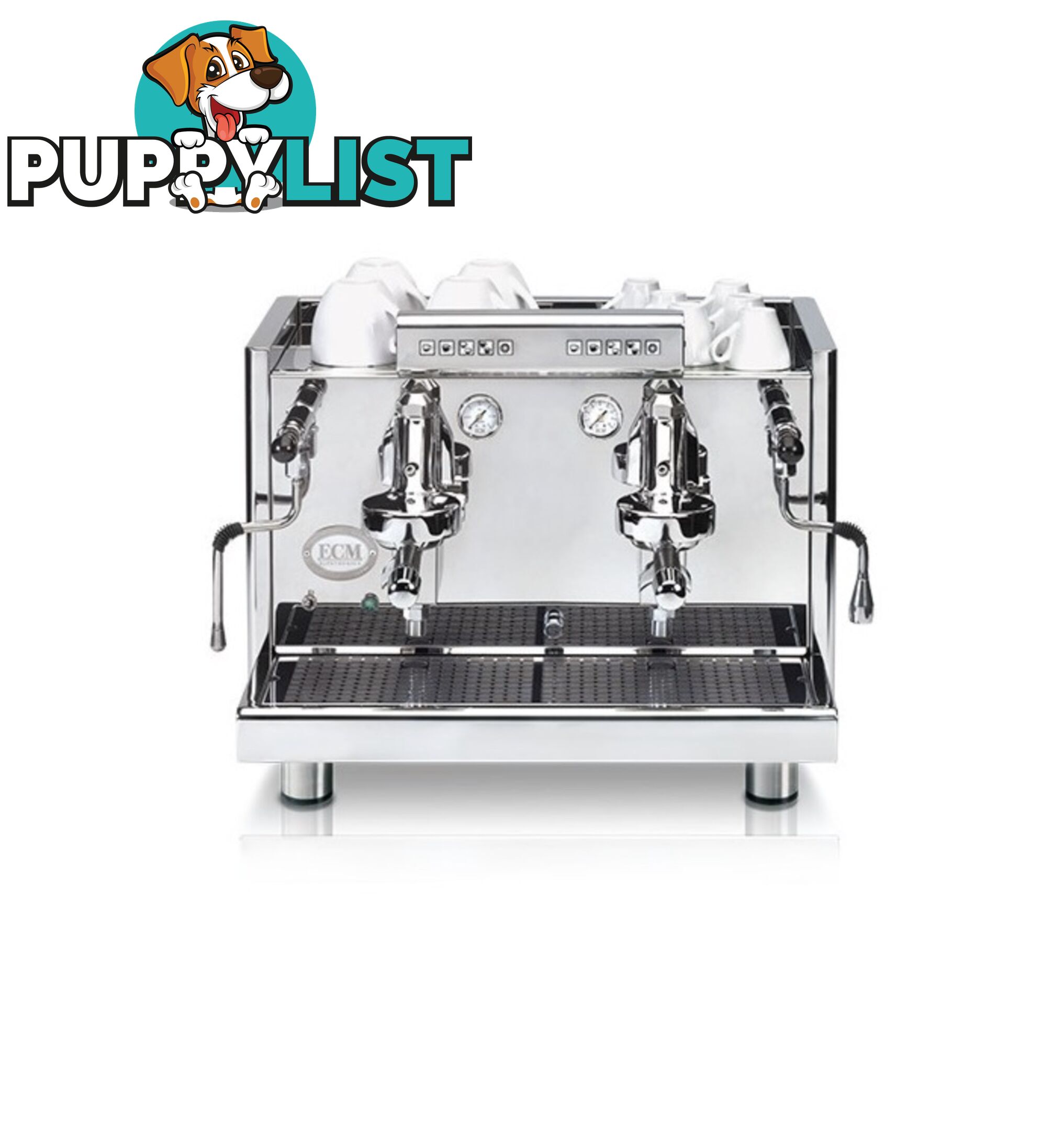 NEW ECM ELEKTRONIKA PROFI DUE 2 GRP ESPRESSO COFFEE MACHINE