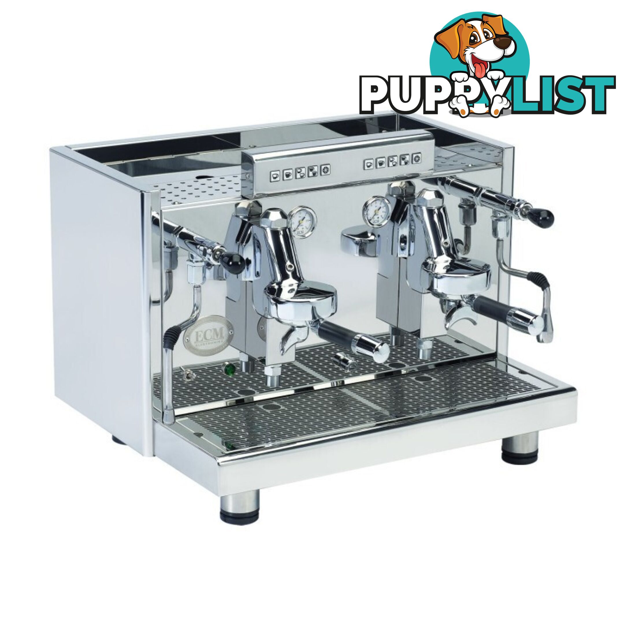 NEW ECM ELEKTRONIKA PROFI DUE 2 GRP ESPRESSO COFFEE MACHINE