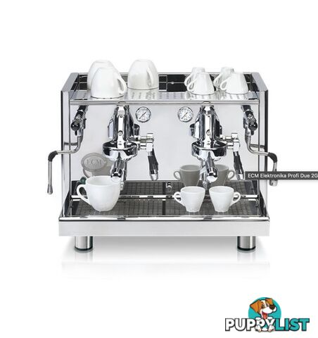 NEW ECM ELEKTRONIKA PROFI DUE 2 GRP ESPRESSO COFFEE MACHINE