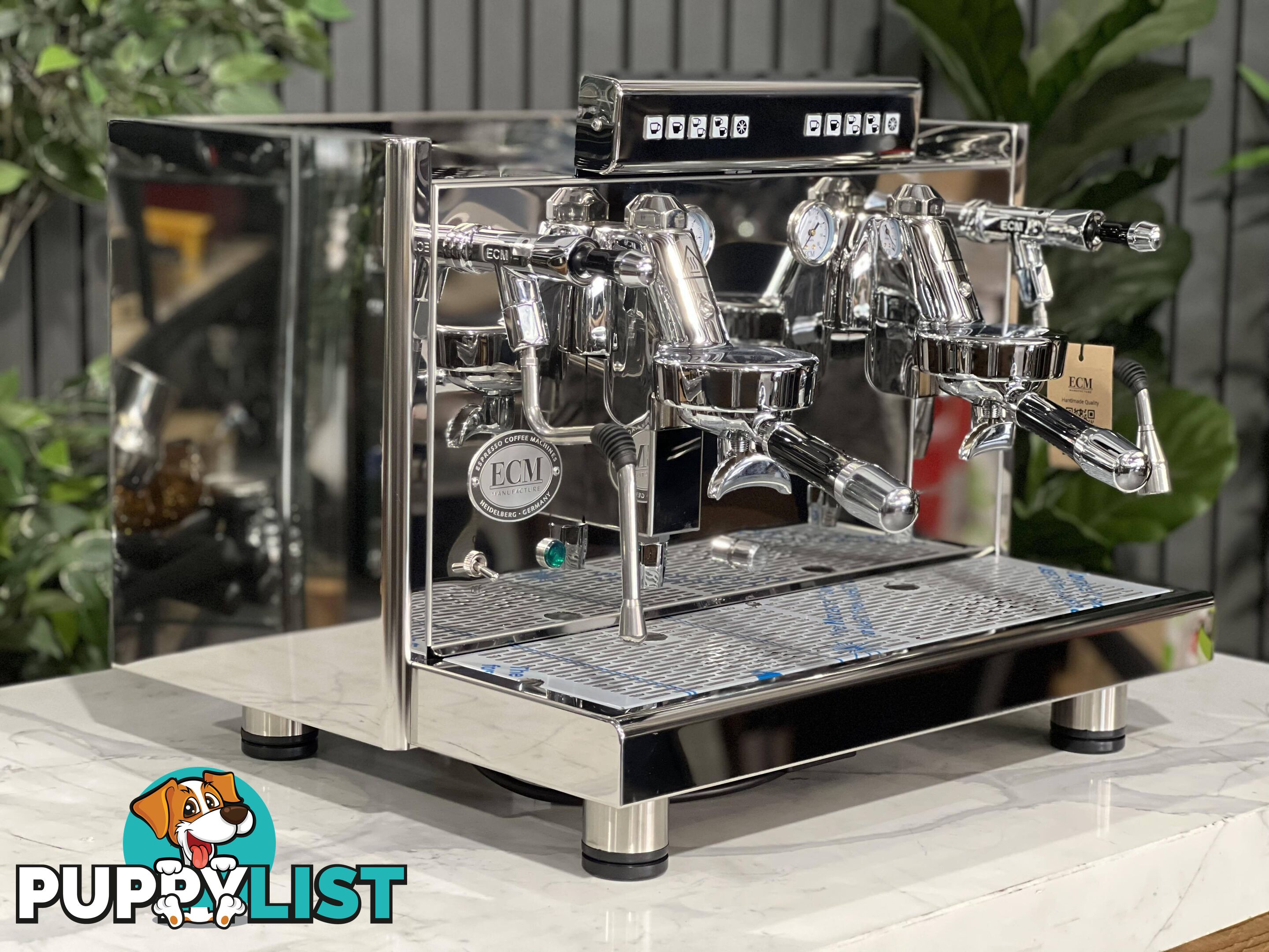 NEW ECM ELEKTRONIKA PROFI DUE 2 GRP ESPRESSO COFFEE MACHINE