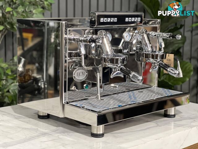 NEW ECM ELEKTRONIKA PROFI DUE 2 GRP ESPRESSO COFFEE MACHINE