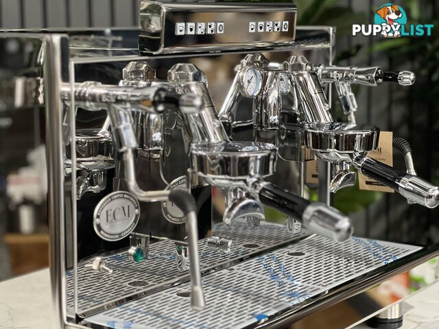 NEW ECM ELEKTRONIKA PROFI DUE 2 GRP ESPRESSO COFFEE MACHINE