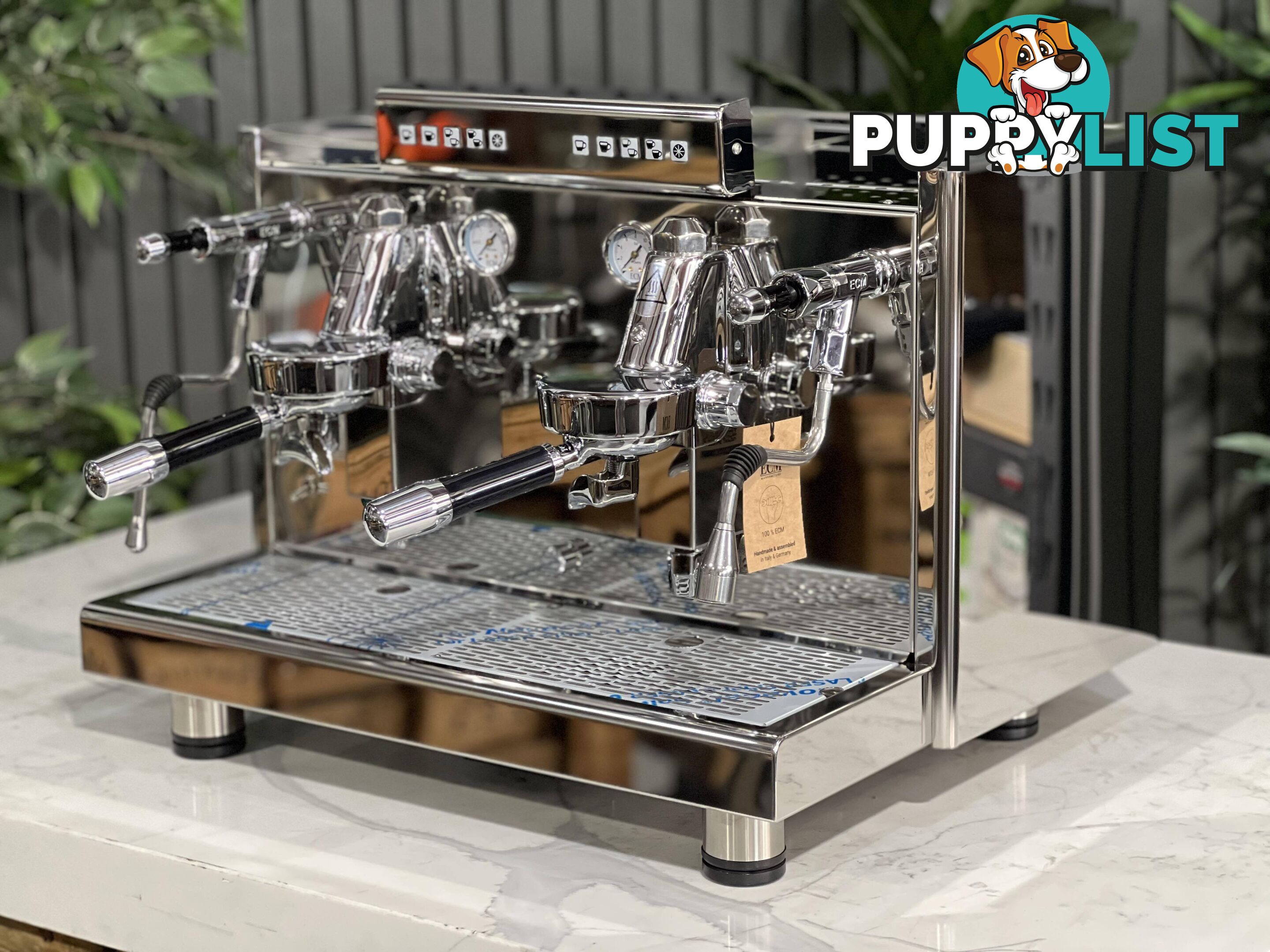 ECM ELEKTRONIKA PROFI ll 2 GRP NEW ESPRESSO COFFEE MACHINE