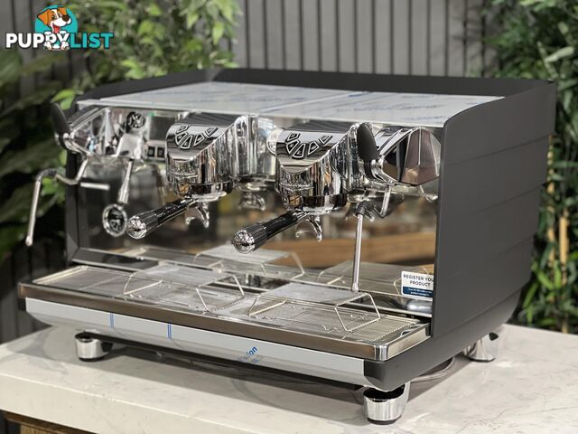 BRAND NEW VICTORIA ARDUINO WHITE EAGLE DIGIT 2 GRP ESPRESSO MACHINE BLACK & STAINLESS