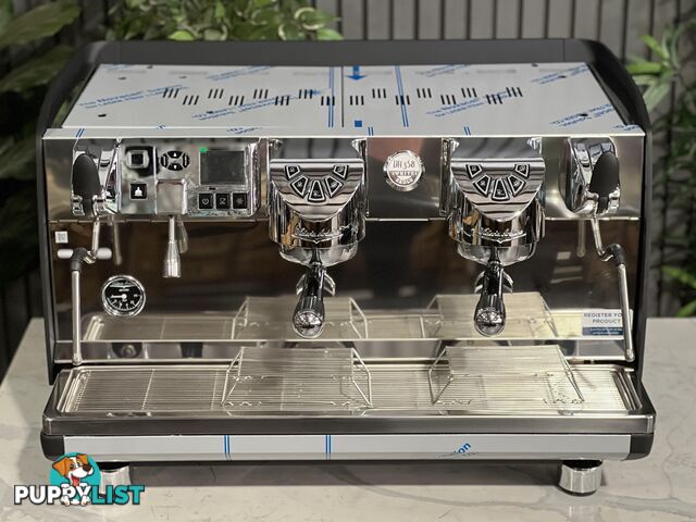 BRAND NEW VICTORIA ARDUINO WHITE EAGLE DIGIT 2 GRP ESPRESSO MACHINE BLACK & STAINLESS