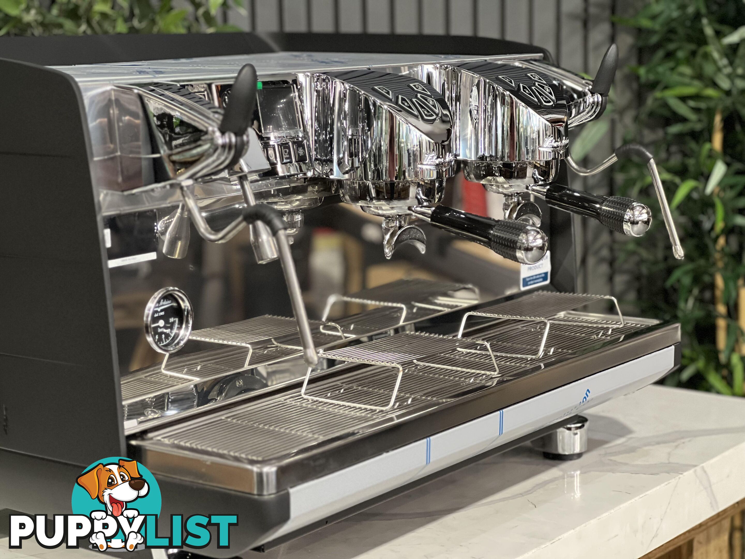 BRAND NEW VICTORIA ARDUINO WHITE EAGLE DIGIT 2 GRP ESPRESSO MACHINE BLACK & STAINLESS