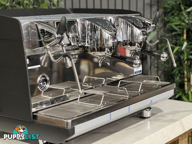 BRAND NEW VICTORIA ARDUINO WHITE EAGLE DIGIT 2 GRP ESPRESSO MACHINE BLACK & STAINLESS