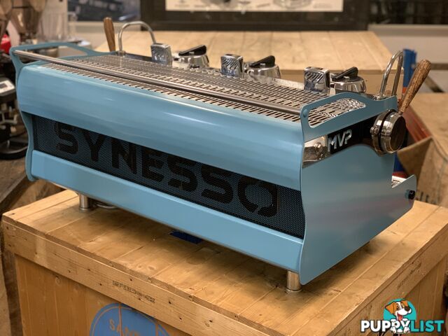 SYNESSO MVP 3 GROUP BLUE ESPRESSO COFFEE MACHINE