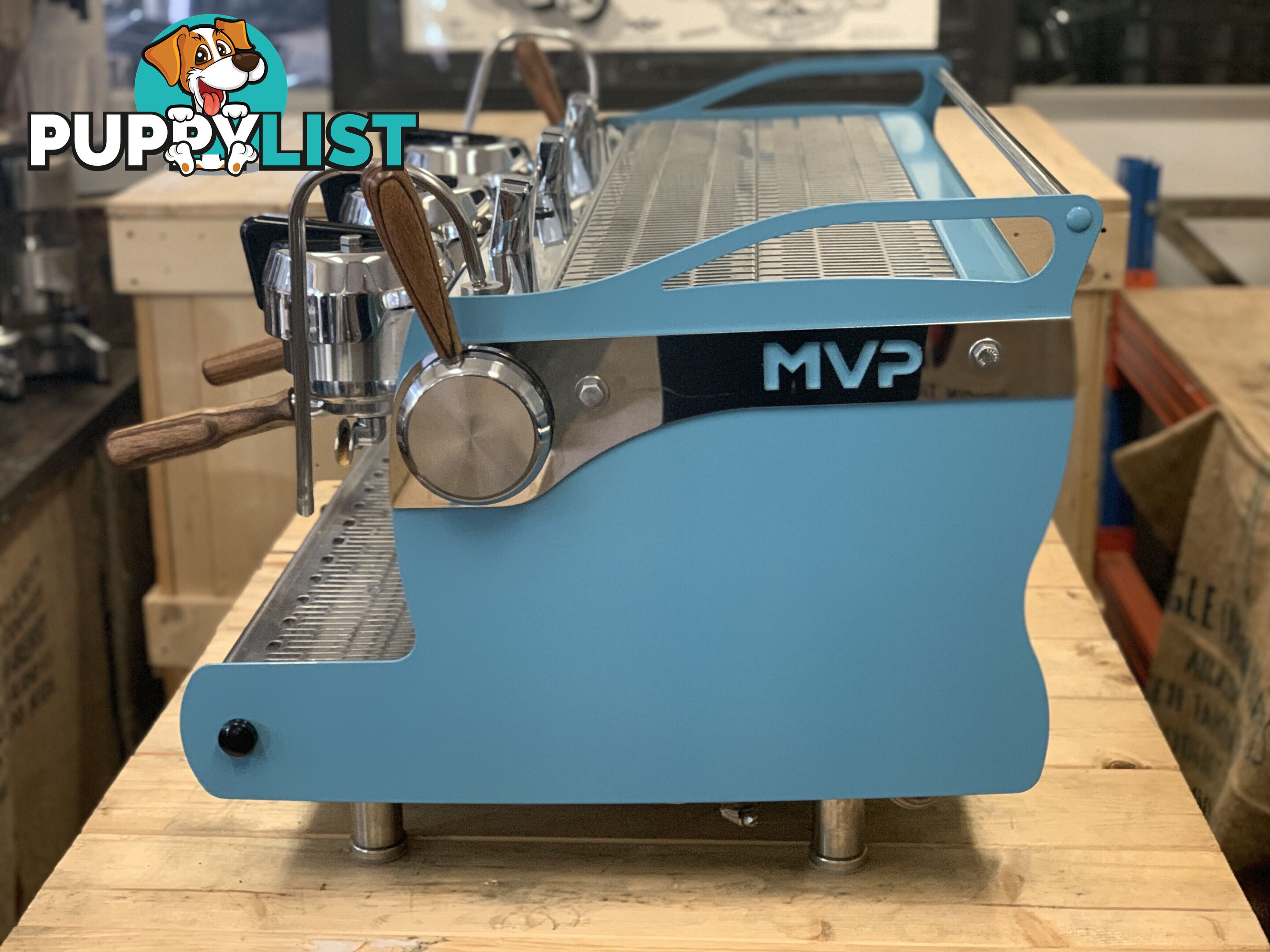 SYNESSO MVP 3 GROUP BLUE ESPRESSO COFFEE MACHINE