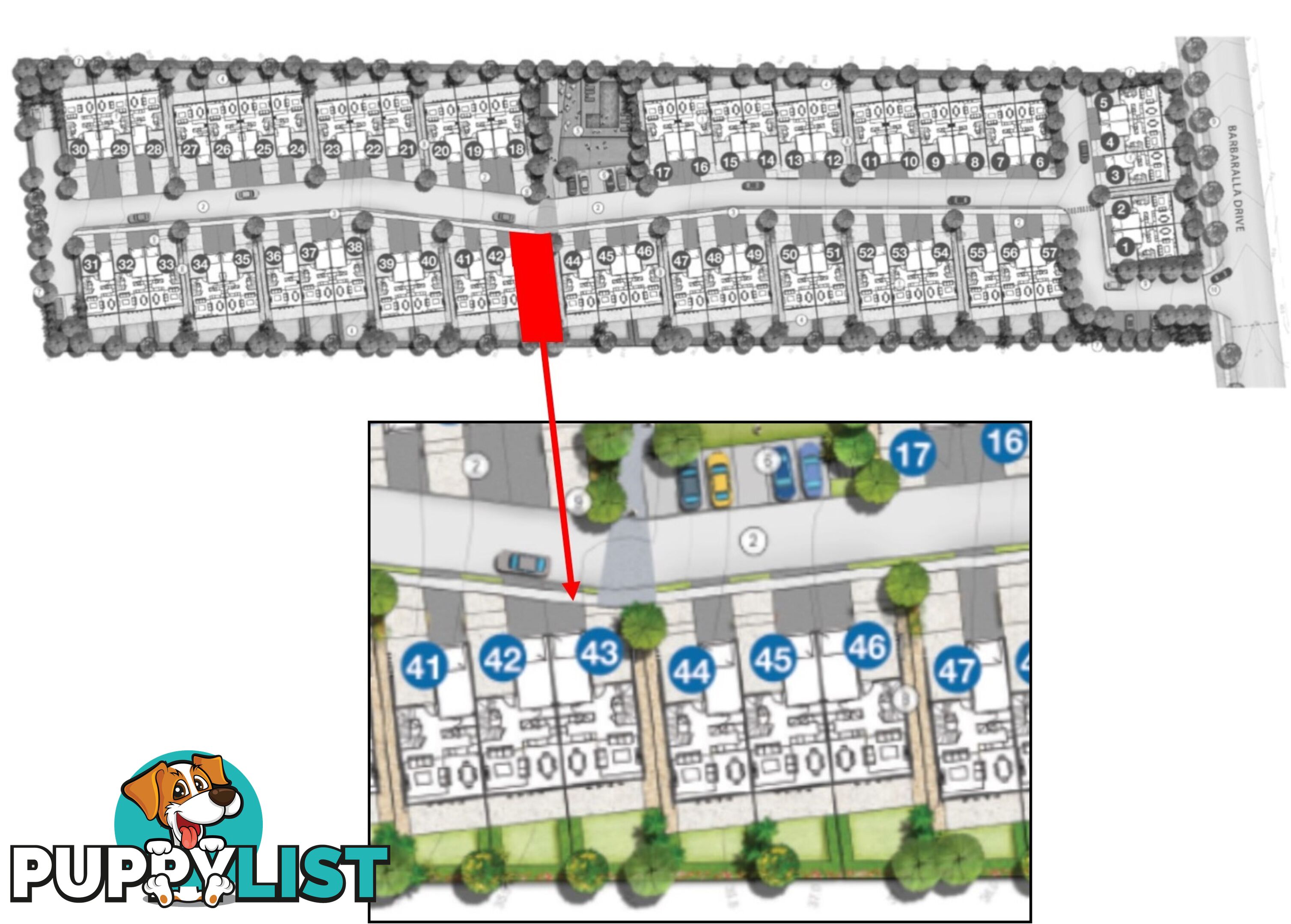 Lot 43/105 Barbaralla Drive SPRINGWOOD QLD 4127