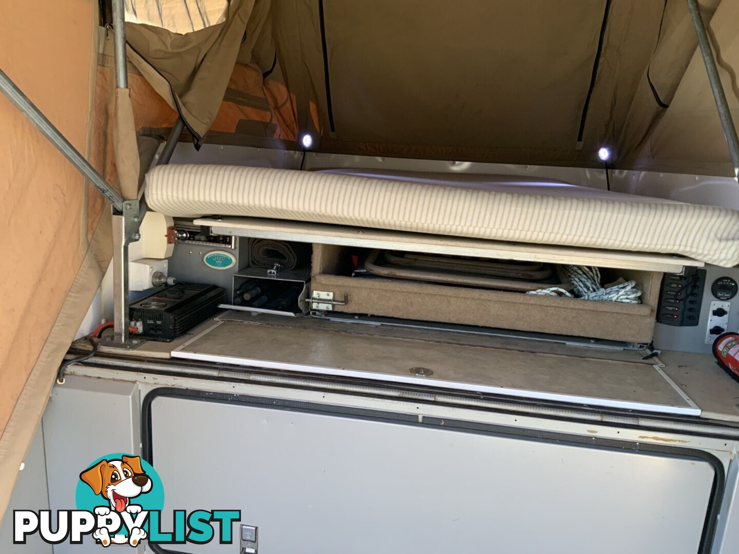 2003 Aussie Swag Camper trailer, hard floor