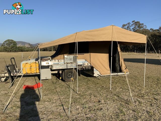 2003 Aussie Swag Camper trailer, hard floor