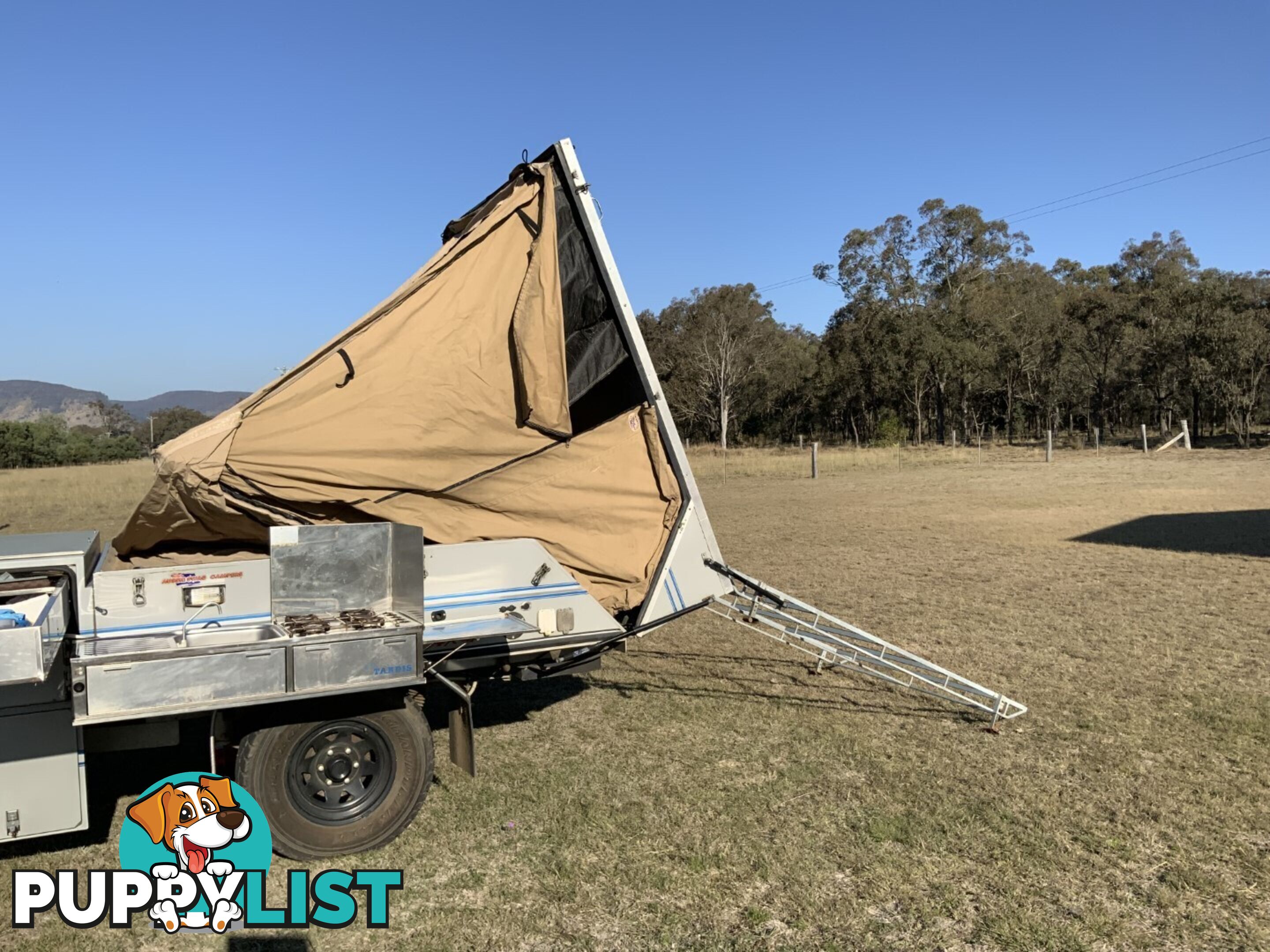 2003 Aussie Swag Camper trailer, hard floor