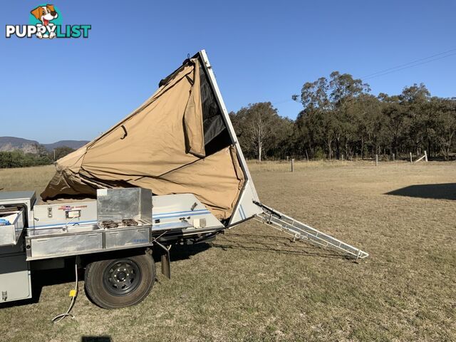 2003 Aussie Swag Camper trailer, hard floor