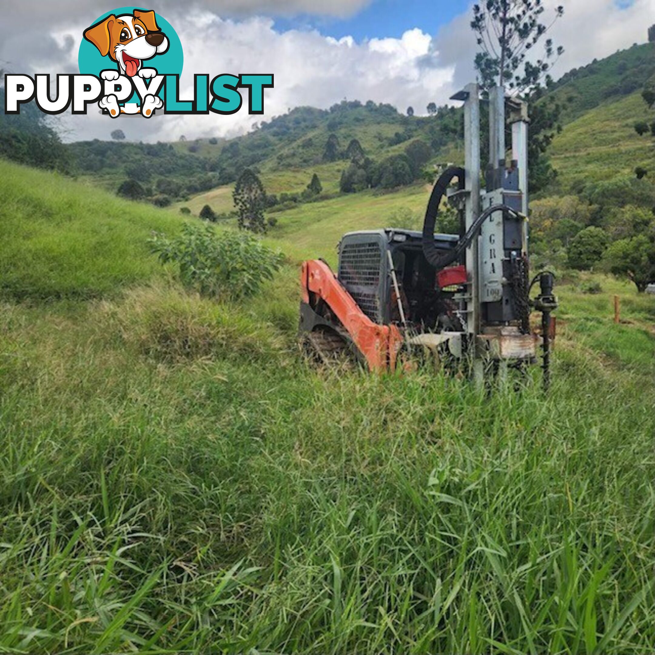 Series 89 50 Cell Hydraulic Percussion Post Driver
