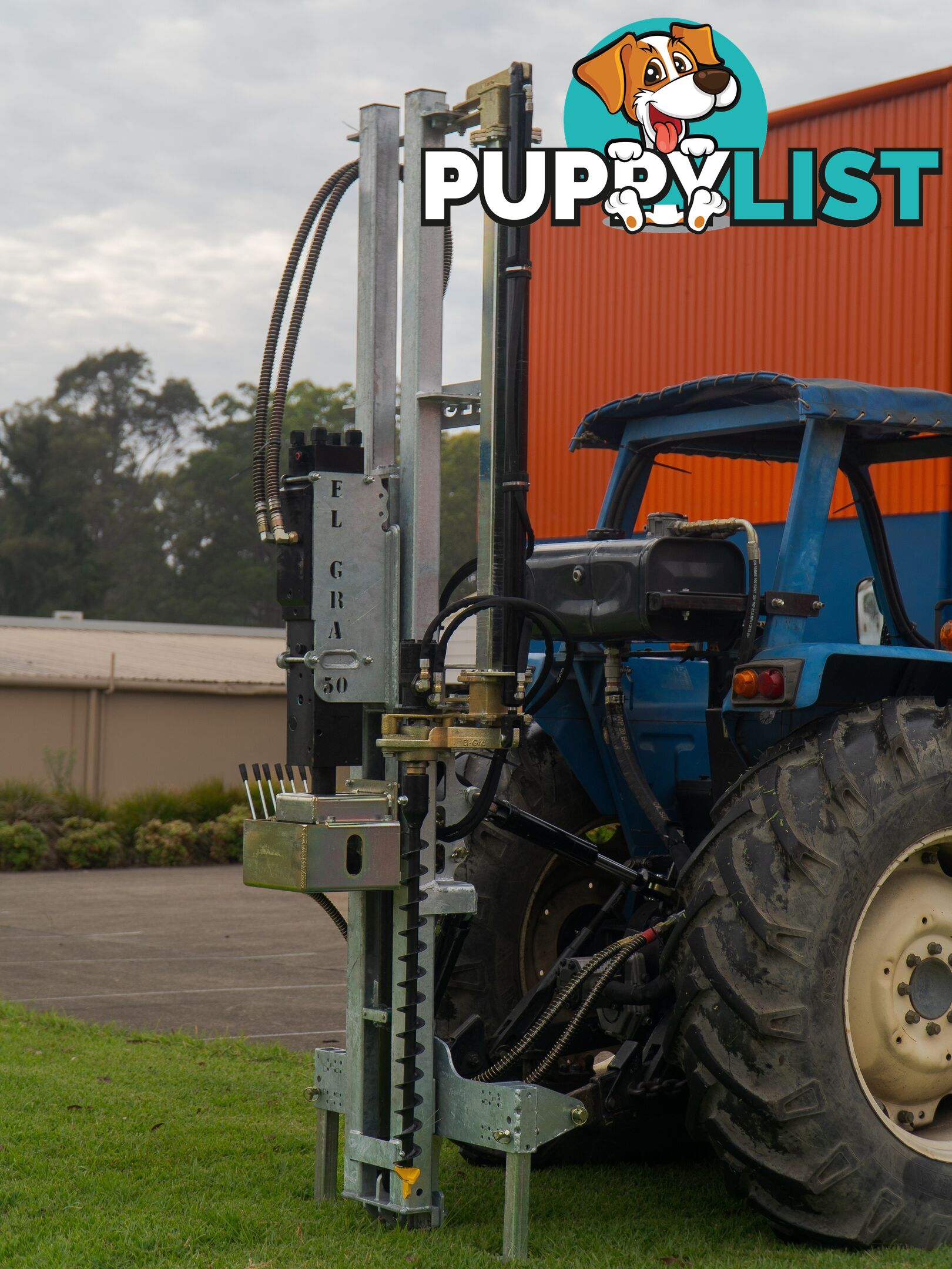 Series 89 50 Cell Hydraulic Percussion Post Driver