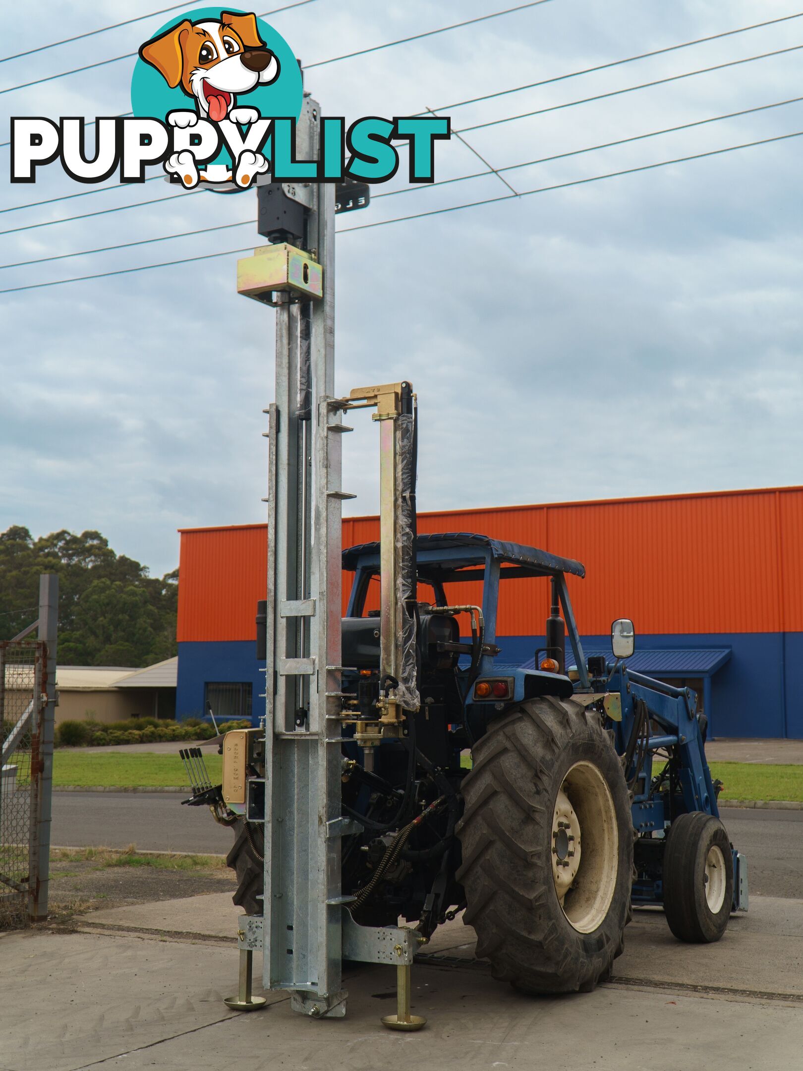 ELGRA SERIES 89 75 CELL HIGH LIFT HYDRAULIC PERCUSSION POST DRIVER