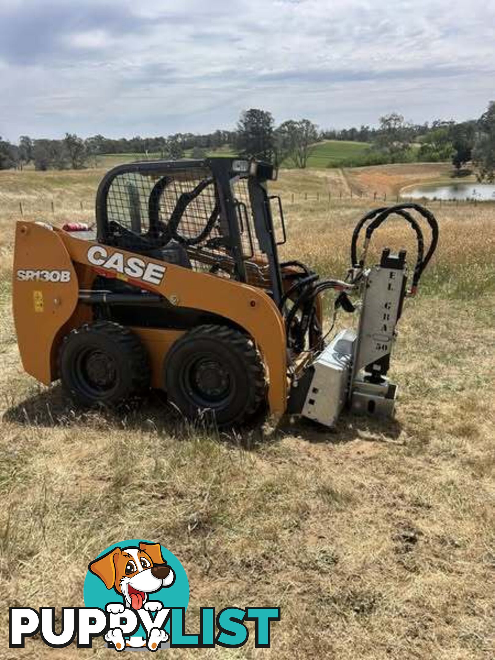 Elgra PDX 200 Cell Hydraulic Percussion Post Driver