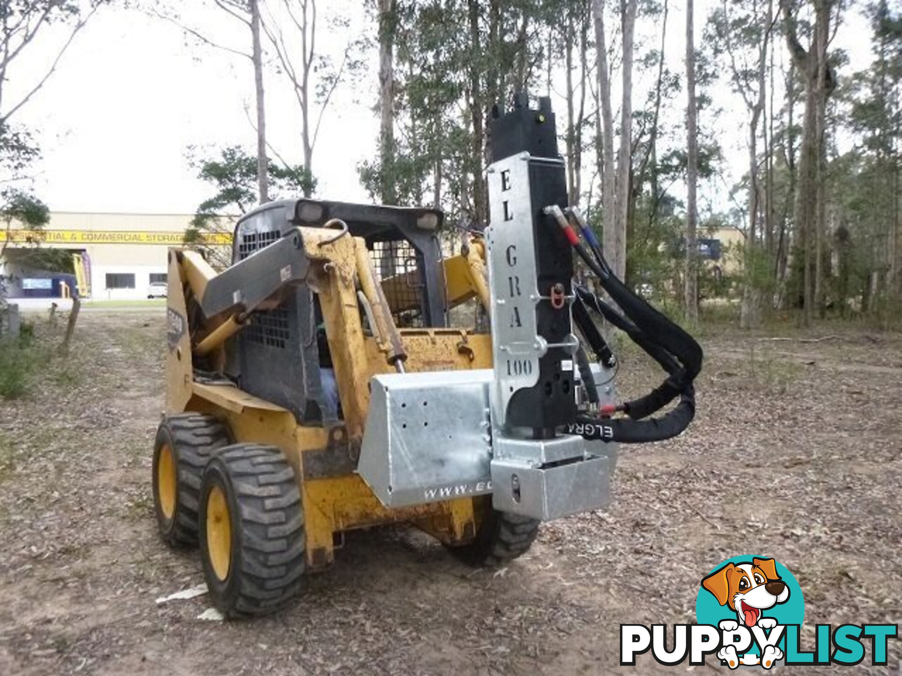 Elgra PDX 200 Cell Hydraulic Percussion Post Driver