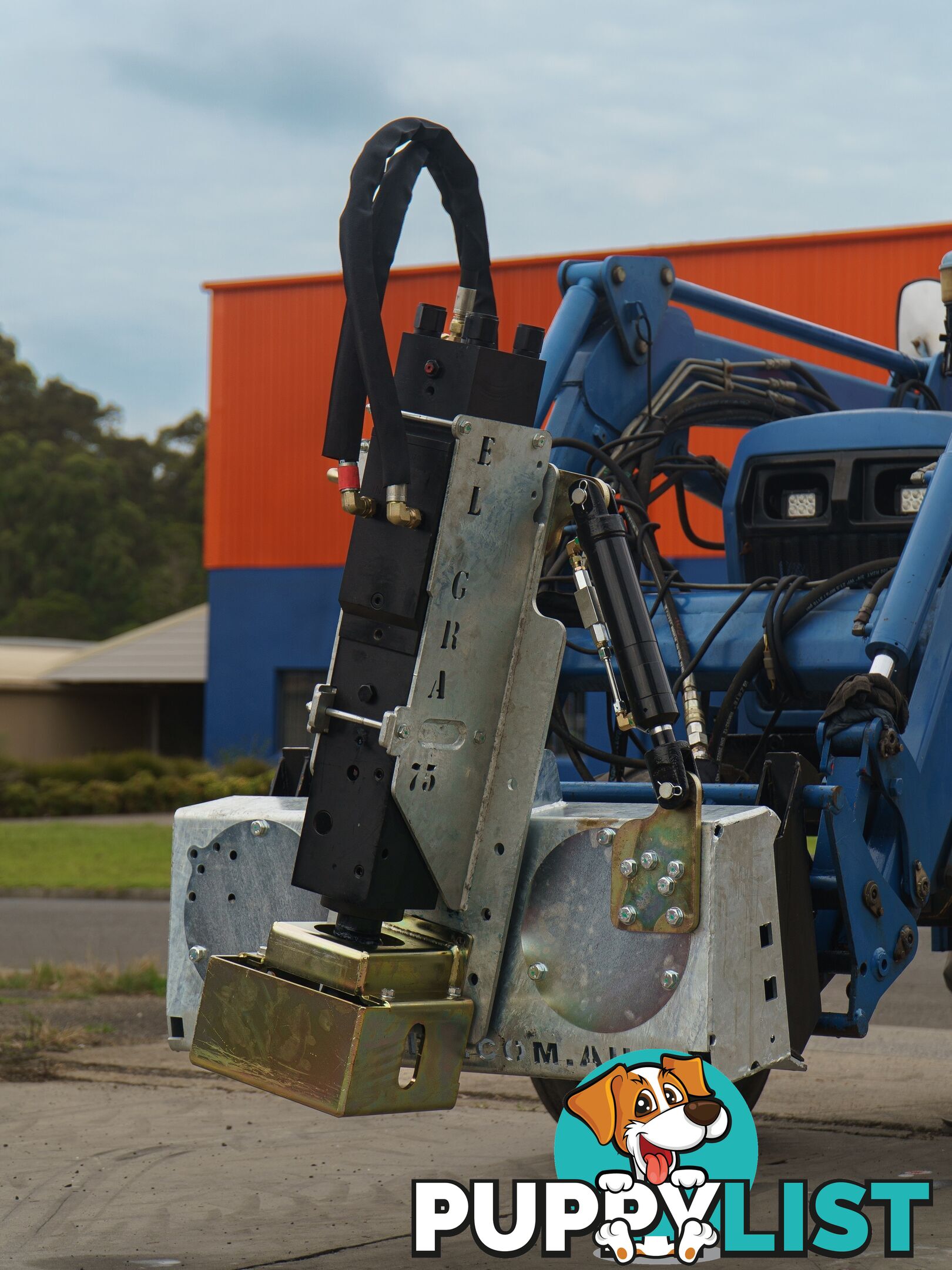 Elgra PDX 200 Cell Hydraulic Percussion Post Driver