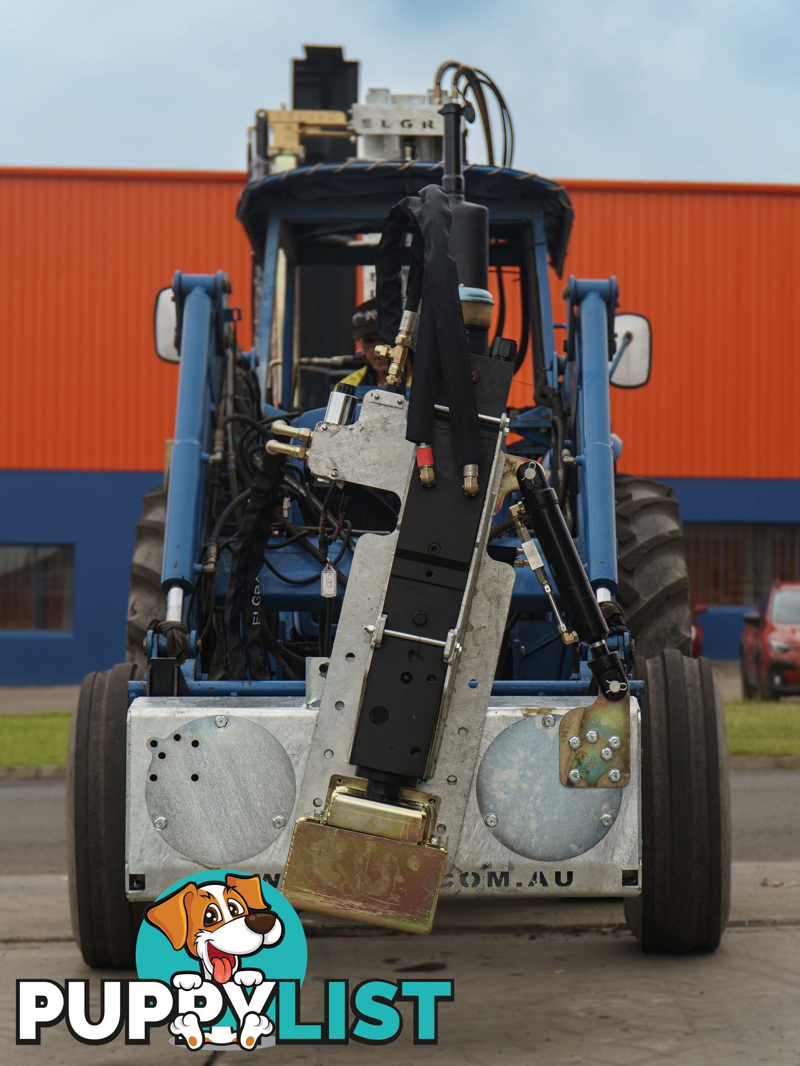Elgra PDX 200 Cell Hydraulic Percussion Post Driver
