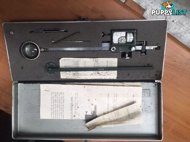 Vintage compensating polar planimeter