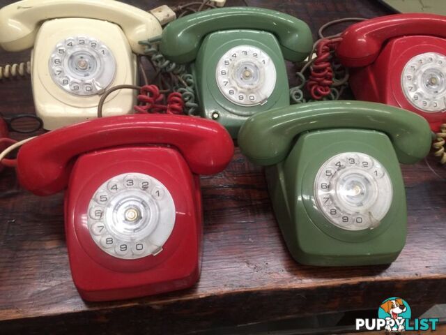 Vintage retro phones