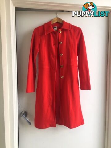 Vintage red coat