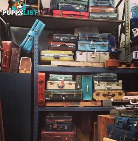 Vintage suitcases