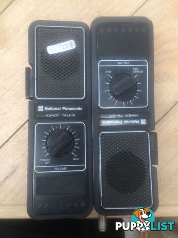 Walkie talkie vintage