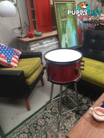 Repurposed drum table