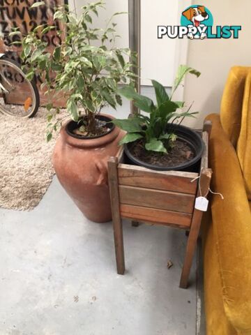 Planter boxes and pots