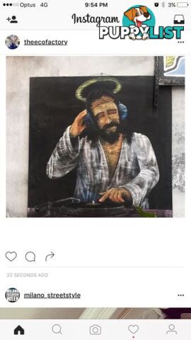 Jesus playing decks