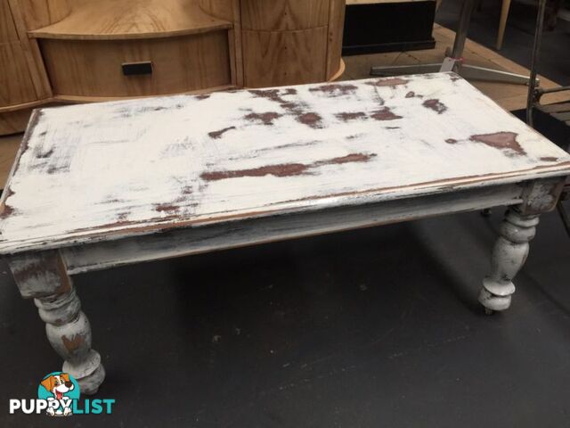 Rustic coffee table