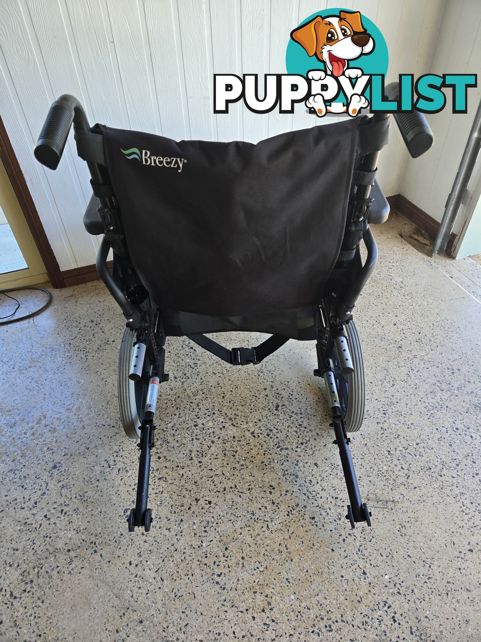 Wheelchair - Breezy BasiX 2 lightweight folding wheelchair
