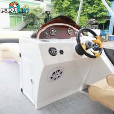 Boat Steering Wheel Console