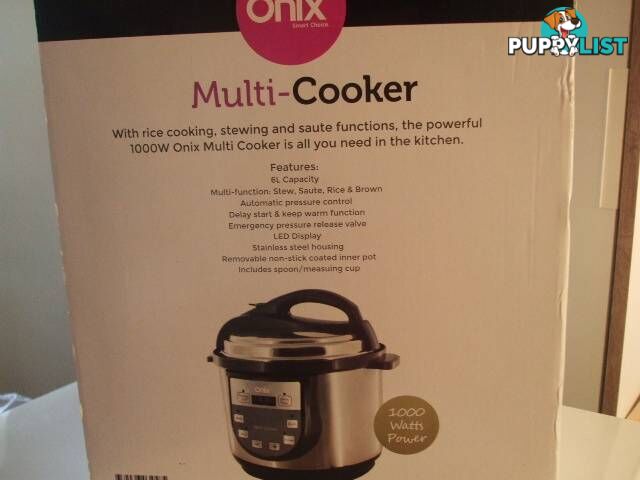 Brand New Onix Multi Cooker