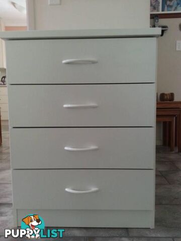 4 Drawer Narrow Tall Chest