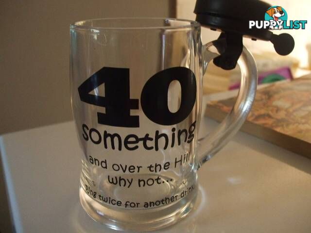 40th Birthday Glass (Gift)