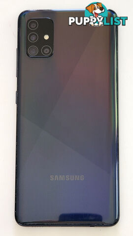 Samsung Galaxy A51 Android Phone - 6.5&quot; FHD - 128GB - Prism Crush Black