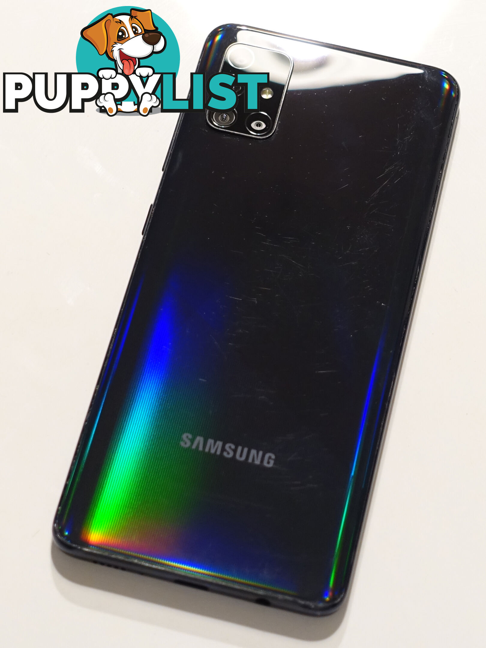 Samsung Galaxy A51 Android Phone - 6.5&quot; FHD - 128GB - Prism Crush Black