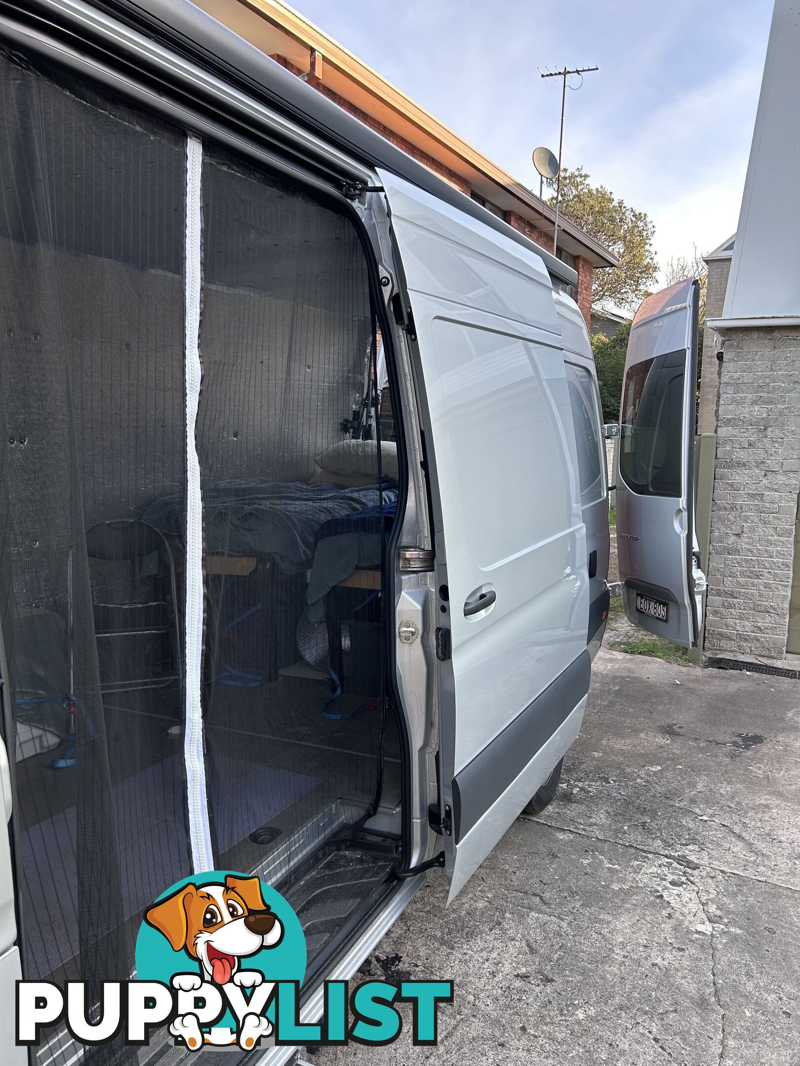 2021 mercedes, sprinter long wheelbase set up for Work and removable overnight accommodation