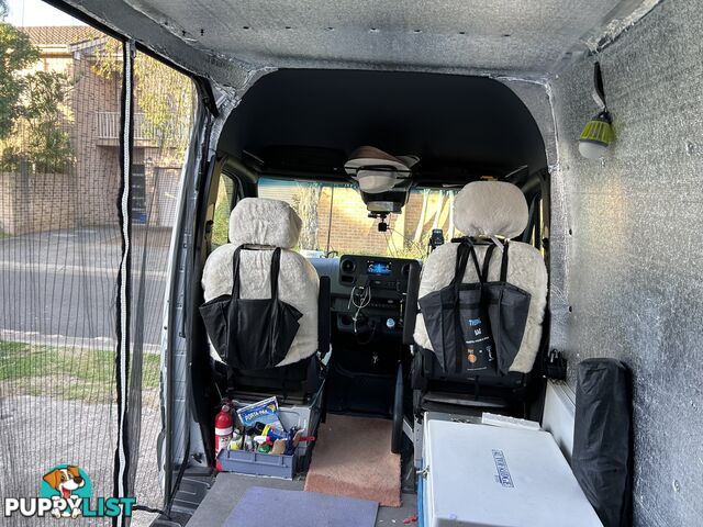 2021 mercedes, sprinter long wheelbase set up for Work and removable overnight accommodation