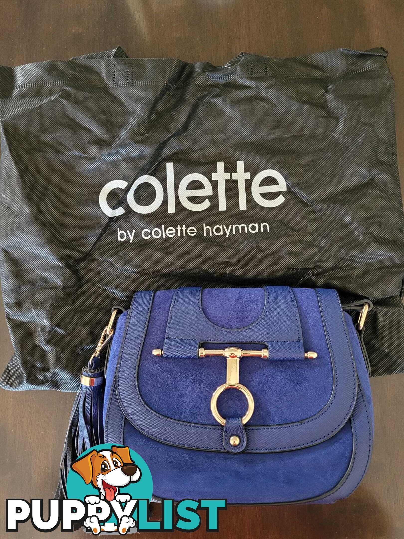 Colette Blue Handbag - brand new - great gift idea